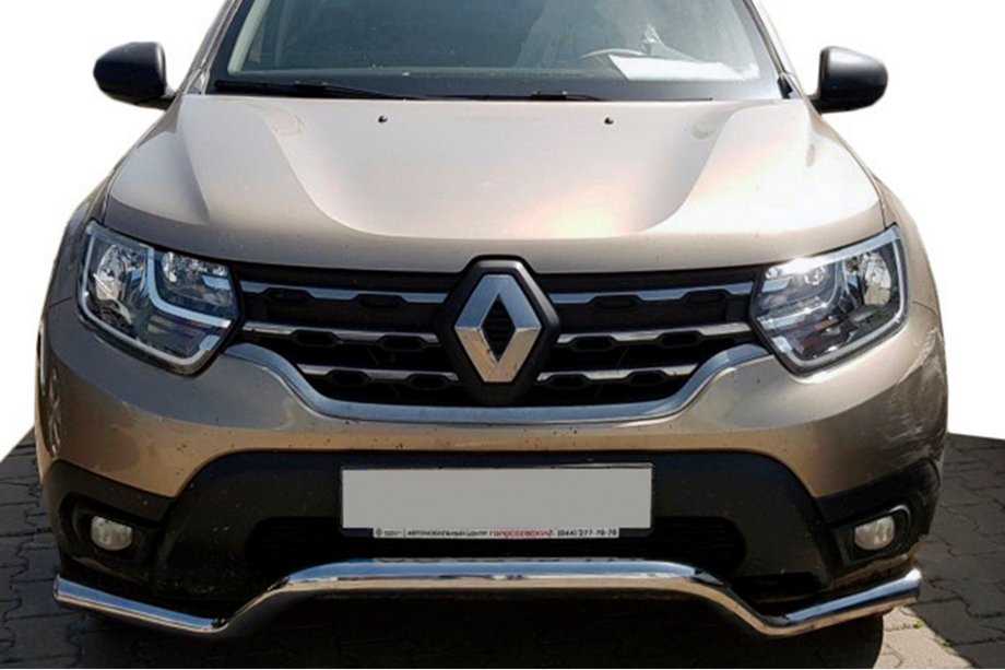 Renault Duster 2018-2024 Osłona Przednia WT008 (Stal Nierdzewna) Image