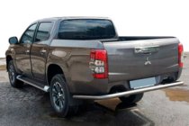 Fiat Fullback 2016- Tylny Oslona AK005 (Stal Nierdzewna) zdjęcia 1