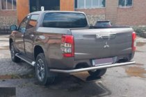 Fiat Fullback 2016- Tylny Oslona AK005 (Stal Nierdzewna) zdjęcia 2