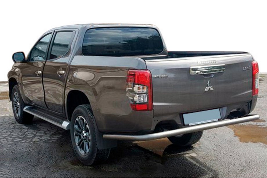 Fiat Fullback 2016- Tylny Oslona AK005 (Stal Nierdzewna) Image
