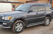 Lexus LX470 1998-2007 Osłony progów bocznych (2 szt., stal nierdzewna) zdjęcia 2