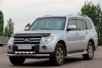 Mitsubishi Pajero Wagon IV 2006-2021 Przedni Pałąk ST015-13 (Stal Nierdzewna) zdjęcia 4
