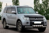 Mitsubishi Pajero Wagon IV 2006-2021 Przedni Pałąk ST015-13 (Stal Nierdzewna) zdjęcia 2