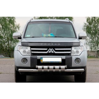 Przedni Pałąk ST015-13 (Stal Nierdzewna) Mitsubishi Pajero Wagon IV 2006-2021 zdjęcia 1
