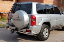 Nissan Patrol Y61 1997-2011 Tylna Belka AK005-3 (Stal Nierdzewna) zdjęcia 4