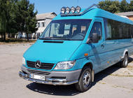 Mercedes Sprinter W901/902/903/904/905 1995–2006 Osłona Przednia ST015-2 (Stal Nierdzewna) 2000-2006 zdjęcia 4