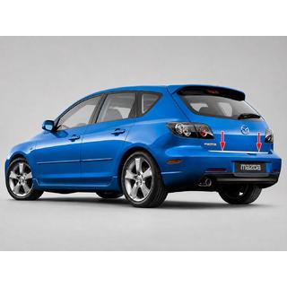 Listwa bagażnika HB stal nierdzewna Mazda 3 2003-2009 zdjęcia 1