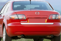 Mazda 6 2003-2008 Listwa bagażnika stal nierdzewna zdjęcia 1