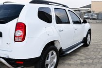 Dacia Duster 2008-2018 Progi Boczne Typ X5 (2 szt., Profil Aluminiowy) zdjęcia 1