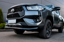 Toyota Hilux 2015- Osłona przednia Texas do 2020+ (76mm, czarna) zdjęcia 5