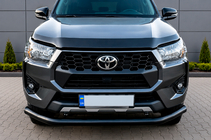 Toyota Hilux 2015- Osłona przednia Texas do 2020+ (76mm, czarna) zdjęcia 6
