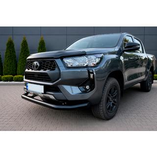 Osłona przednia Texas do 2020+ (76mm, czarna) Toyota Hilux 2015- zdjęcia 1