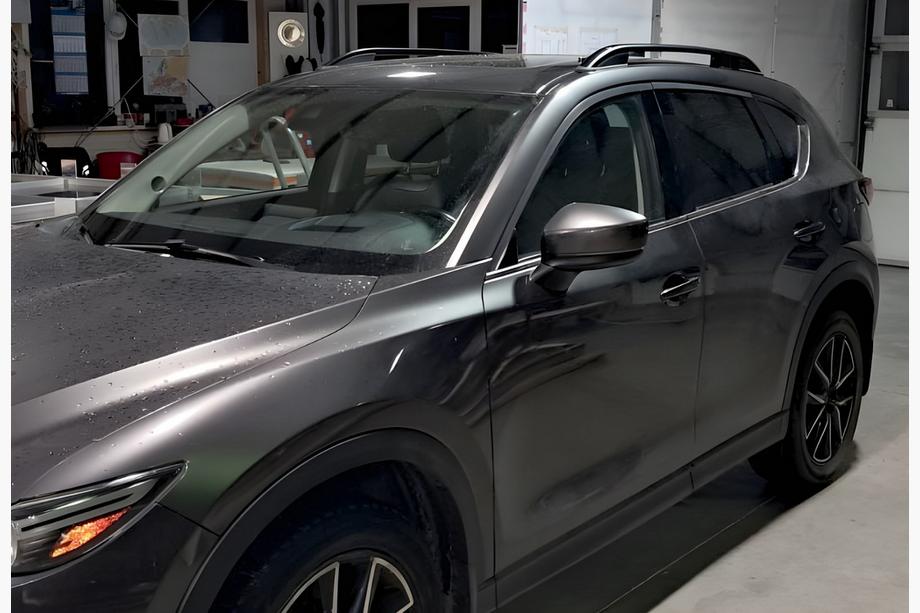 Mazda CX-5 2017–2025 Relingi dachowe Skyport Black (2 szt.) Image