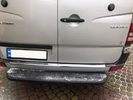 Mercedes Sprinter W906 2006–2018 Nakładka na tylny zderzak (Carmos V1, stal nierdzewna) zdjęcia 3