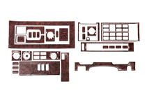 Mercedes T2 (507-814) 1967-1996 Nakładki na deskę rozdzielczą (Meric) Aluminium zdjęcia 1