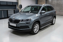 Skoda Karoq 2018- Progi Boczne Maydos V2 (2 szt., Aluminium i Stal Nierdzewna) zdjęcia 1