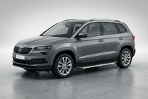 Skoda Karoq 2018- Progi Boczné Maya V1 (2 szt., Aluminium) zdjęcia 1