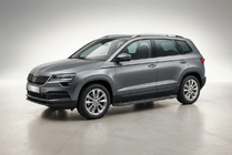 Skoda Karoq 2018- Progi Boczné Allmond Black (2 szt., Aluminium) zdjęcia 1