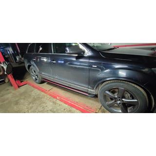 Progi Boczné Maya Red (2 szt., Aluminium) Audi Q7 2005-2015 zdjęcia 4
