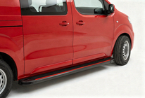 Citroen Jumpy/Dispatch 2017- Progi Boczné Maya Red (2 szt., Aluminium) zdjęcia 1