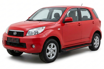 Daihatsu Terios 2006-2017 Progi Boczné Maya Red (2 szt., Aluminium) zdjęcia 1