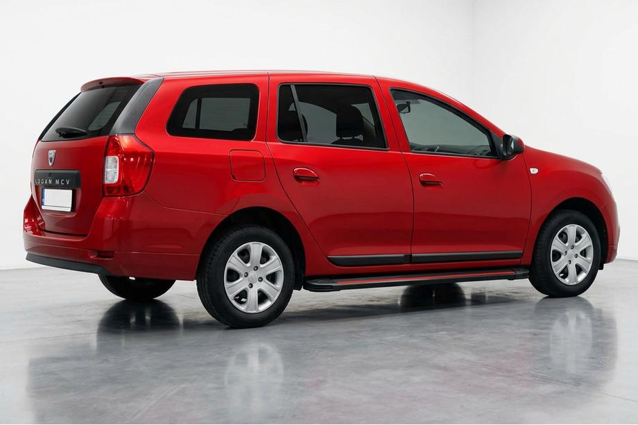 Dacia Logan MCV 2013-2020 Progi Boczné Maya Red (2 szt., Aluminium) Image