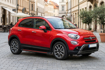 Fiat 500X 2014-2024 Progi Boczné Maya Red (2 szt., Aluminium) zdjęcia 1