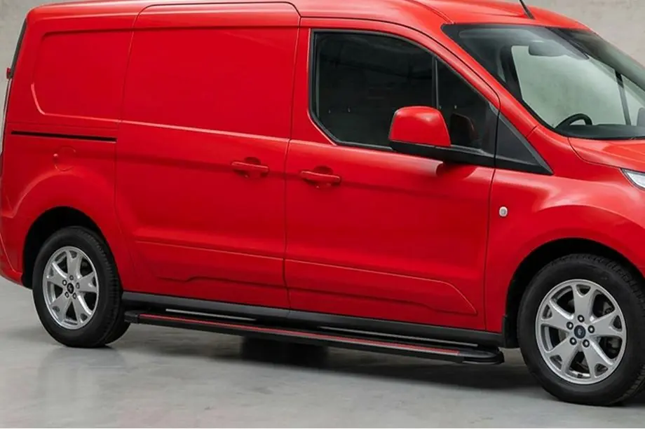 Ford Connect 2014-2021 Progi Boczné Maya Red (2 szt., Aluminium) Image