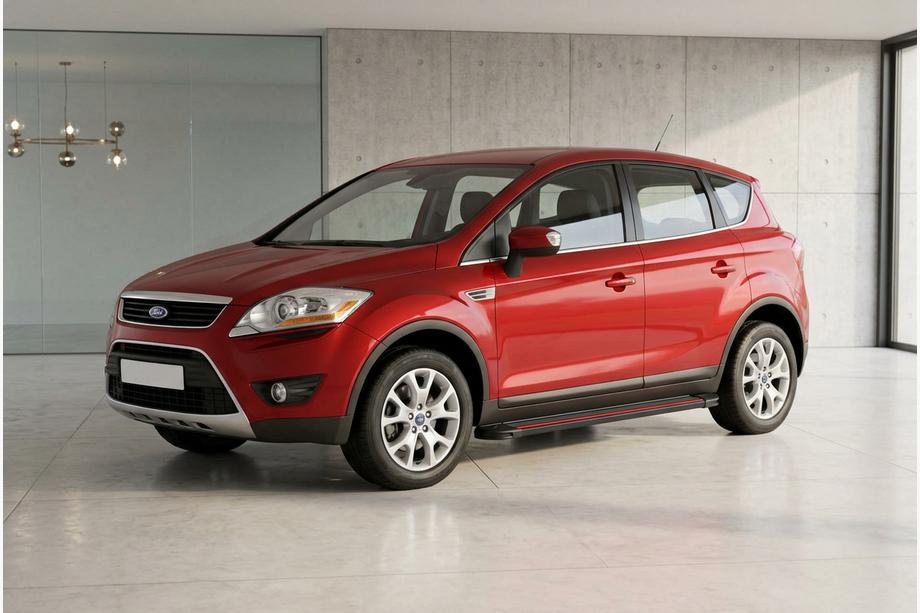 Ford Kuga 2008-2013 Progi Boczné Maya Red (2 szt., Aluminium) Image