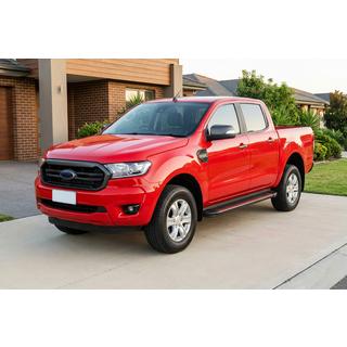 Progi Boczné Maya Red (2 szt., Aluminium) Ford Ranger 2011–2022 zdjęcia 1