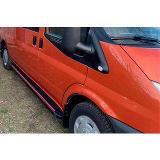 Progi Boczné Maya Red (2 szt., Aluminium) zdjęcia 1