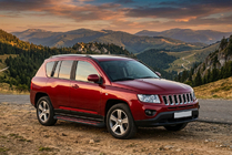 Jeep Compass 2006-2016 Progi Boczné Maya Red (2 szt., Aluminium) zdjęcia 1