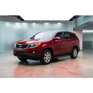 Progi Boczné Maya Red (2 szt., Aluminium) Kia Sorento II XM 2009-2014 zdjęcia 1