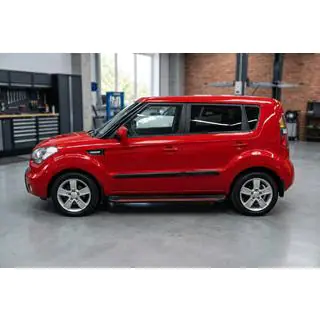 Progi Boczné Maya Red (2 szt., Aluminium)