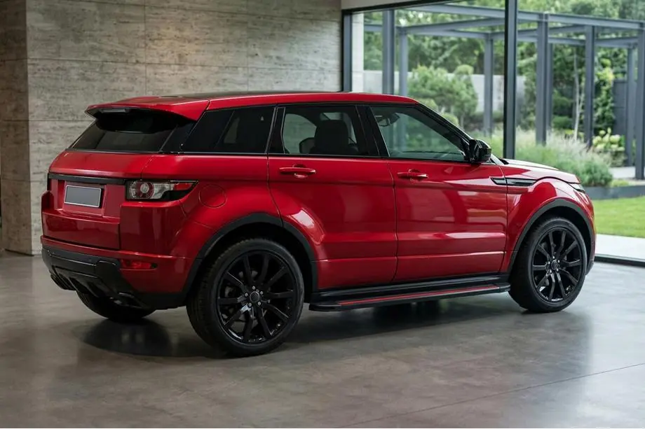 Range Rover Evoque 2012-2018 Progi Boczné Maya Red (2 szt., Aluminium) Image