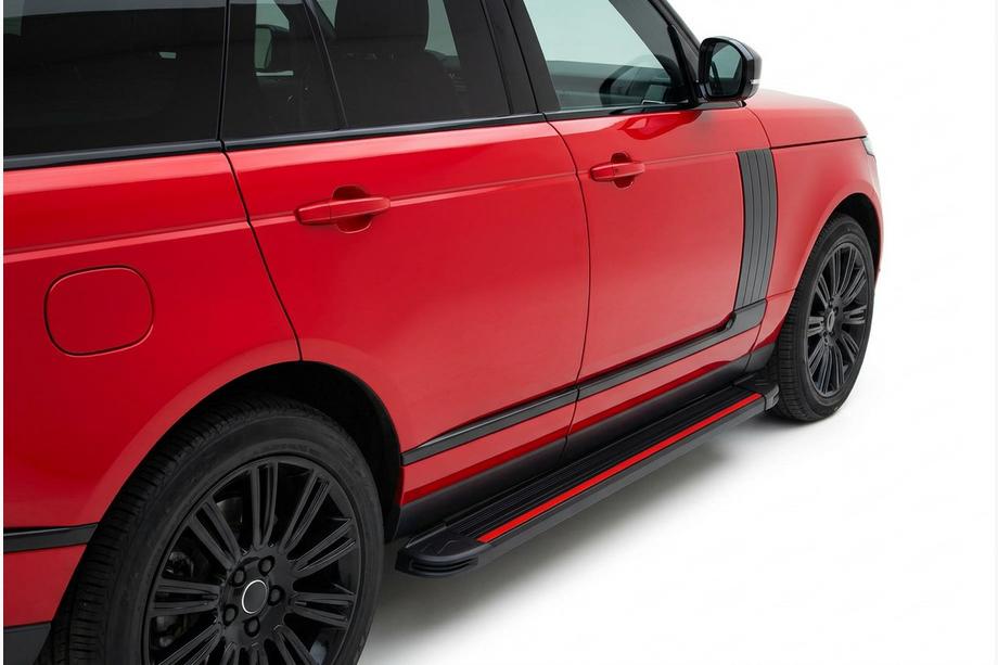 Range Rover IV L405 2013-2021 Progi Boczné Maya Red (2 szt., Aluminium) Image