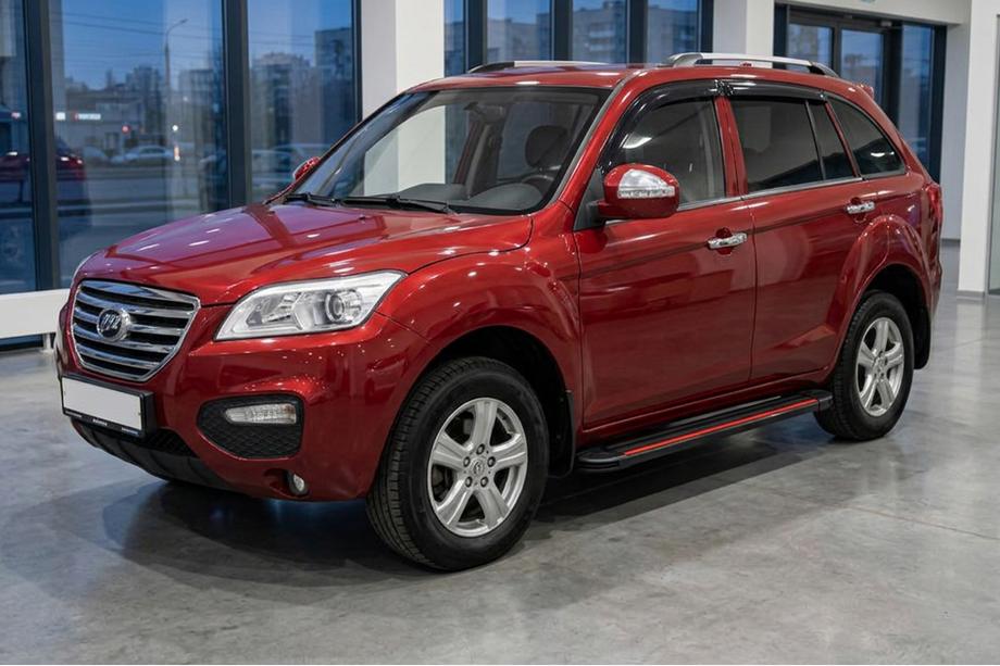 Lifan X60 2011- Progi Boczné Maya Red (2 szt., Aluminium) Image