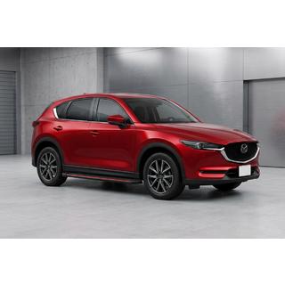 Progi Boczné Maya Red (2 szt., Aluminium) Mazda CX-5 2017–2025 zdjęcia 1