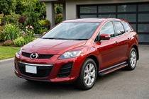 Mazda CX-7 2006-2012 Progi Boczné Maya Red (2 szt., Aluminium) zdjęcia 1