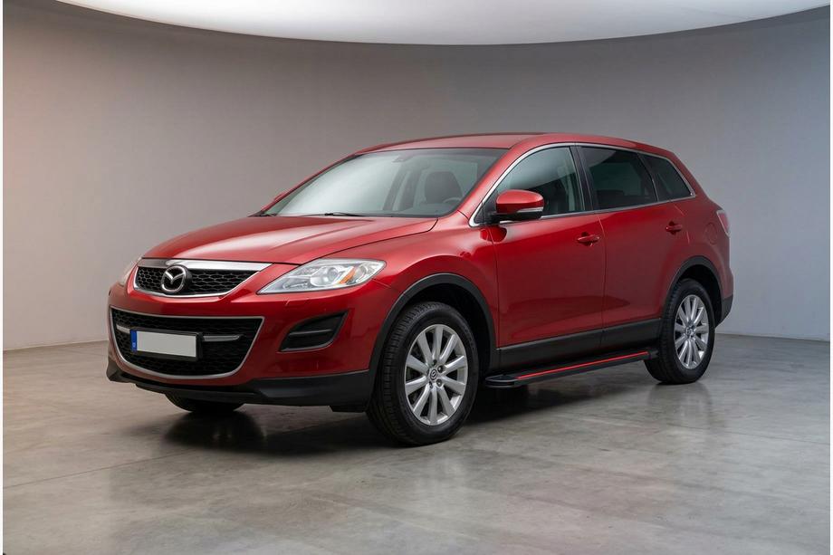 Mazda CX-9 2007-2016 Progi Boczné Maya Red (2 szt., Aluminium) Image