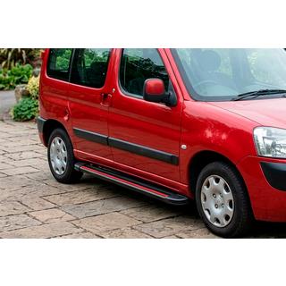 Progi Boczné Maya Red (2 szt., Aluminium) Peugeot Partner 1996-2008 zdjęcia 1