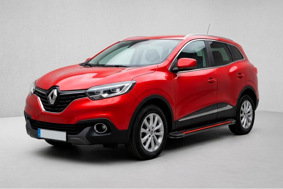 Renault Kadjar 2015-2022 Progi Boczné Maya Red (2 szt., Aluminium) Image