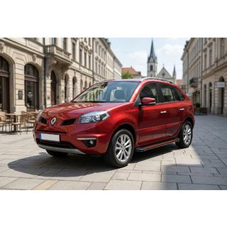 Progi Boczné Maya Red (2 szt., Aluminium) Renault Koleos 2008-2016 zdjęcia 1