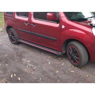 Progi Boczné Maya Red (2 szt., Aluminium) Renault Kangoo 2008–2020 zdjęcia 1