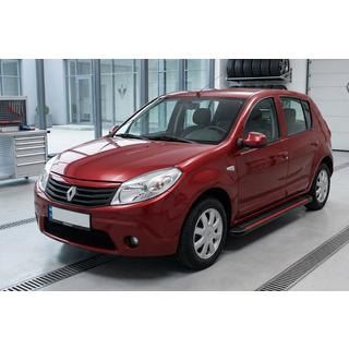 Progi Boczné Maya Red (2 szt., Aluminium) Renault Sandero 2007-2013 zdjęcia 1