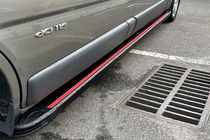 Renault Trafic 2015- Progi Boczné Maya Red-Black (2 szt., Aluminium) zdjęcia 2