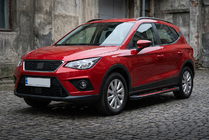 Seat Arona 2017- Progi Boczné Maya Red (2 szt., Aluminium) zdjęcia 1