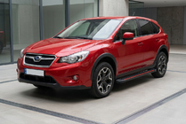 Subaru XV 2011-2017 Progi Boczné Maya Red (2 szt., Aluminium) zdjęcia 1