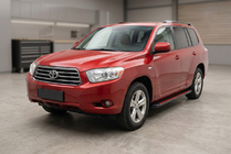 Toyota Highlander 2008-2013 Progi Boczné Maya Red (2 szt., Aluminium) zdjęcia 1