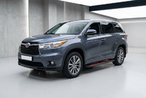 Toyota Highlander 2013-2019 Progi Boczné Maya Red (2 szt., Aluminium) zdjęcia 1